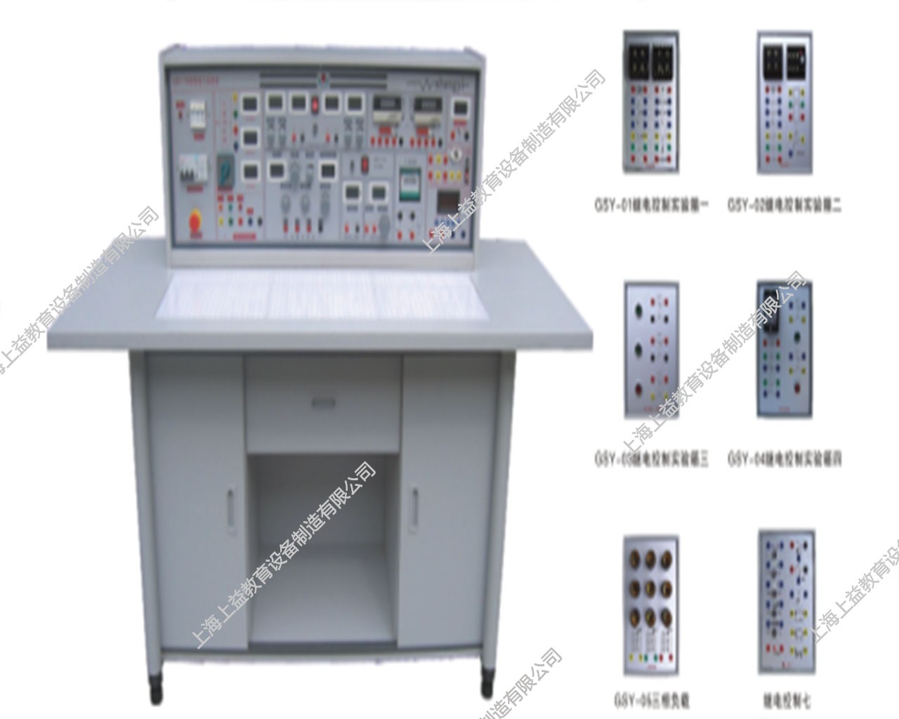 SYGJ-758A	高級電工實驗室成套設備（帶智能功率表，功率因數表）