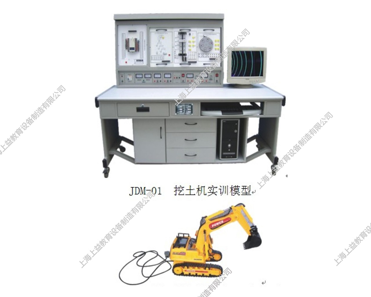 SYPLC-102EPLC可編程控制器、變頻調速綜合實驗裝置（網絡型）