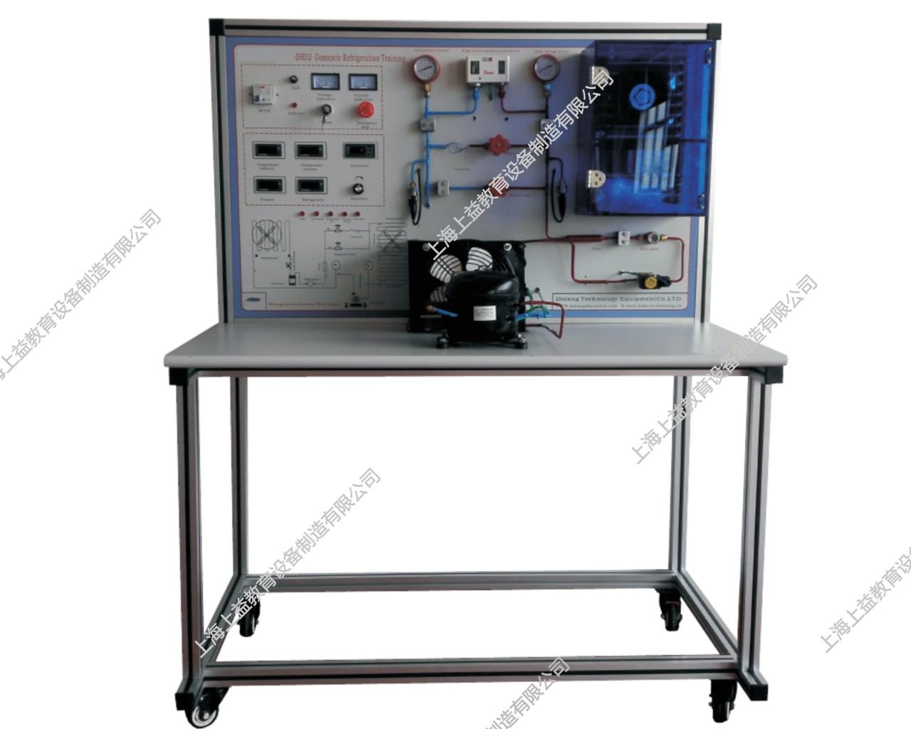 SY-3H3型 商用電冰箱實訓裝置(無霜)