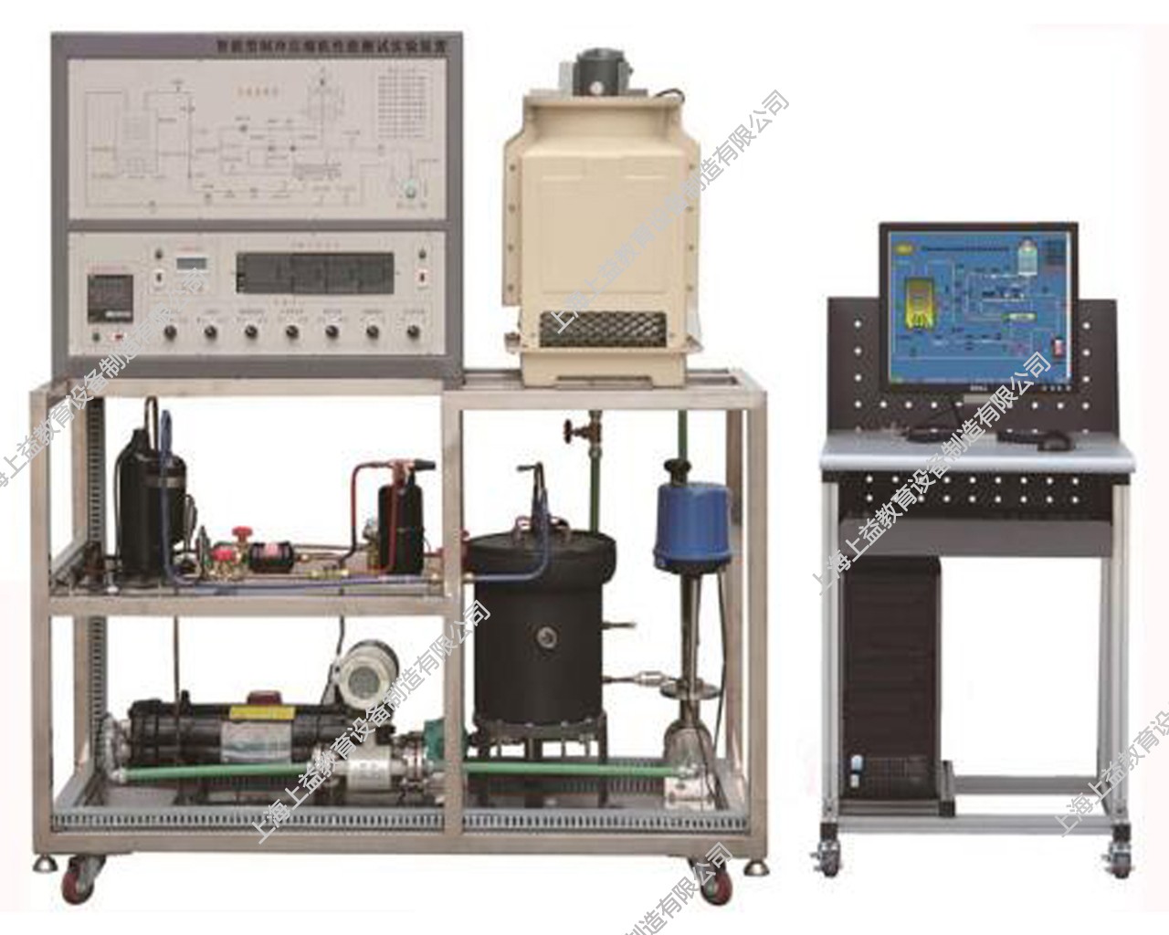 SYJYD-02F 智能制冷壓縮機(jī)性能測試實訓(xùn)裝置